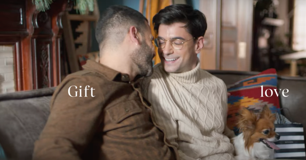 'One Million Moms' Is Now Attacking Sephora For Featuring A Gay Couple In New Holiday Ad