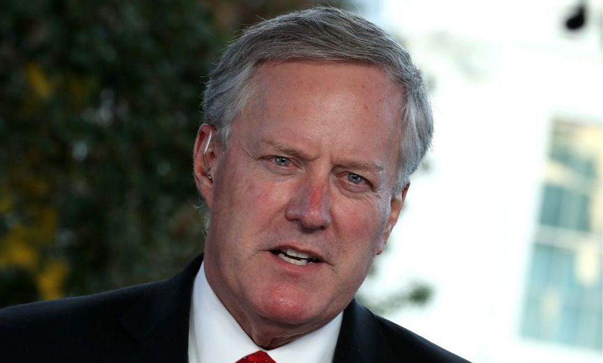 Mark Meadows' Home State Paper Calls Him an 'Embarrassment' Over Jan 6 Revelations in Brutal Editorial