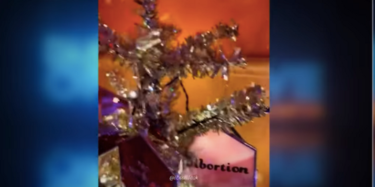 Crazy Christmas: Leftists decorate their trees with abortion ornaments Crazy Christmas: Leftists decorate their trees with abortion ornaments