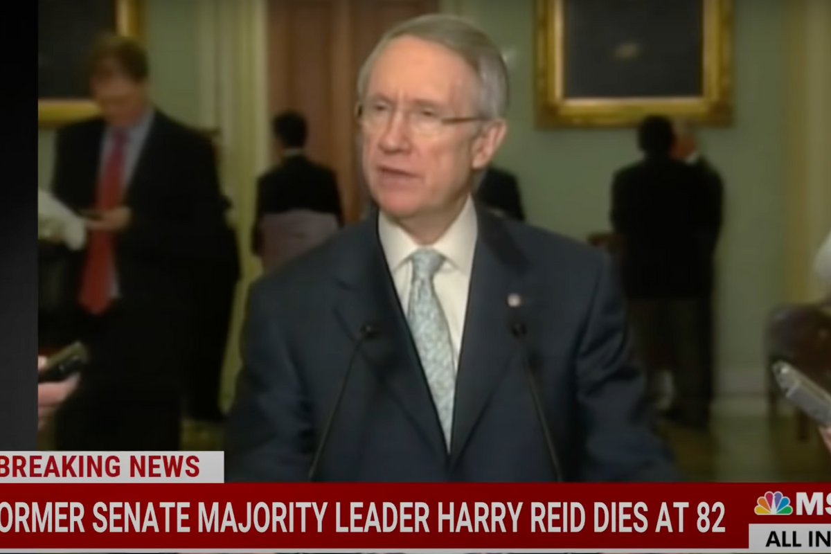 Oh No Harry Reid Died