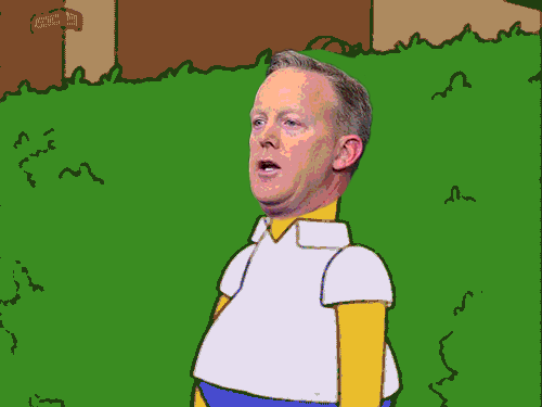 sean spicer bushes