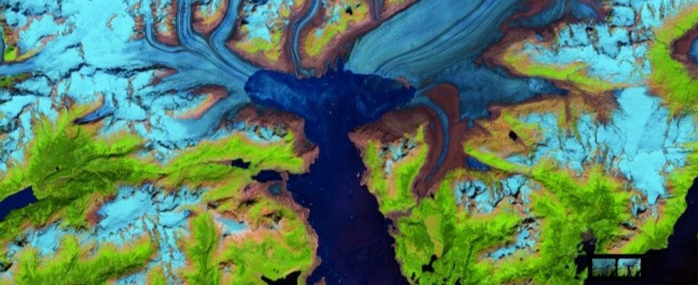 Columbia Glacier, climate crisis, climate change