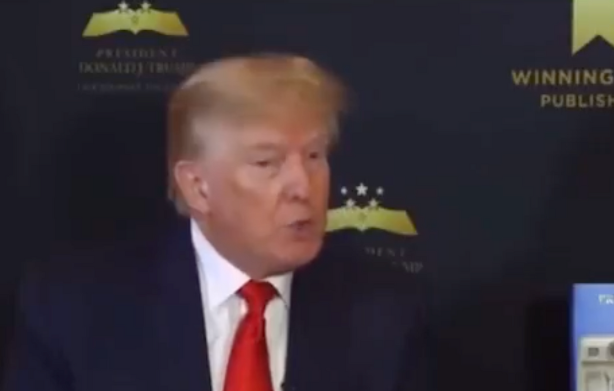 Trump Accidentally Tells the Truth About the 2020 Election in Bizarre Border Wall Boast