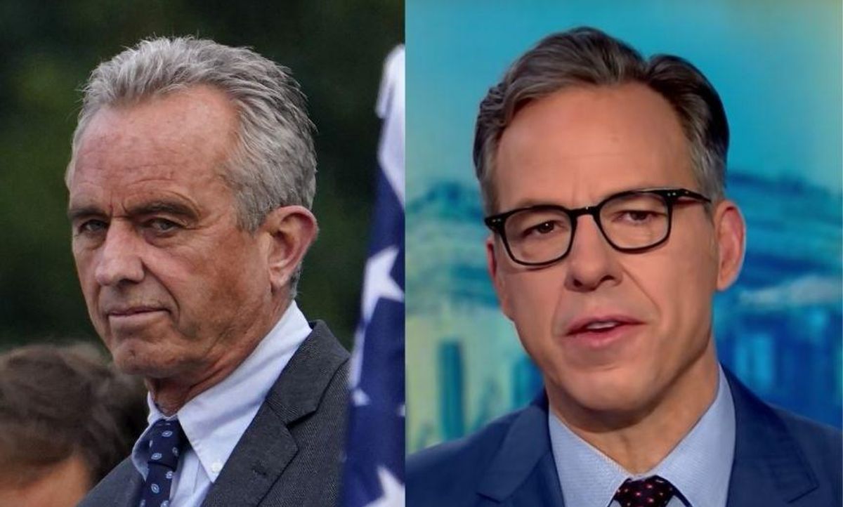 Jake Tapper Rips RFK Jr.'s Offer to Hold a Vax Mandate Debate: 'Truly Embarrassing'