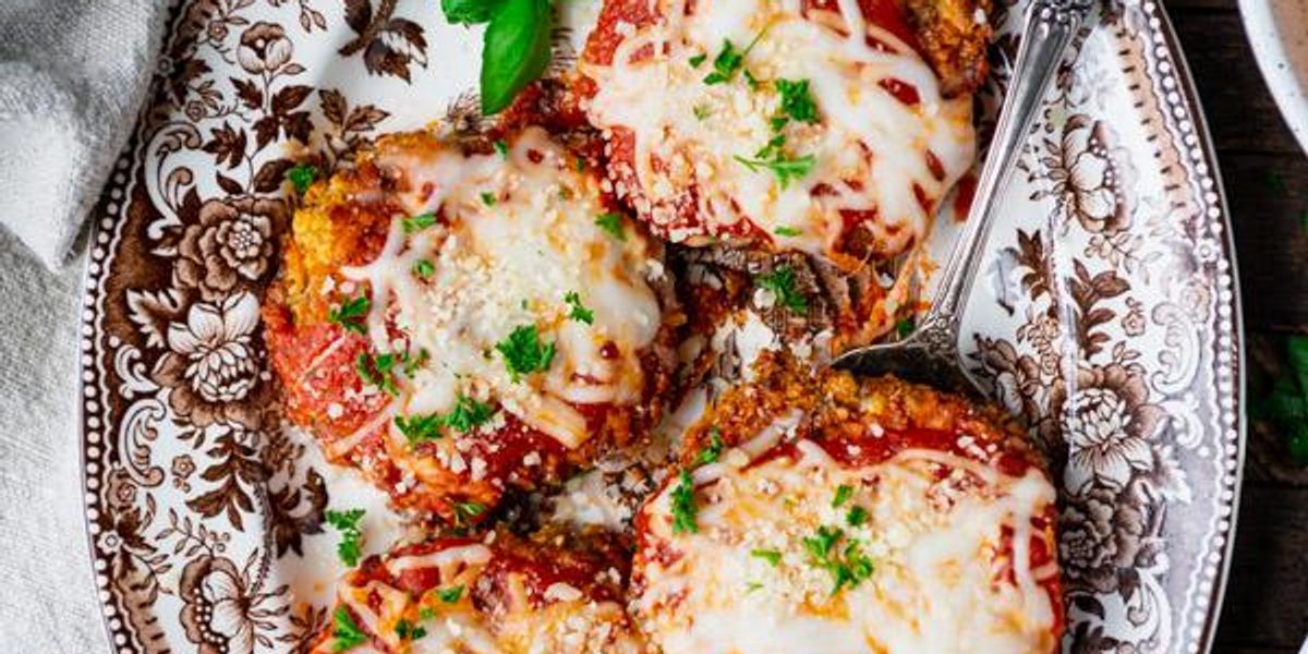 Grandma's Baked Eggplant Parmesan My Recipe Magic