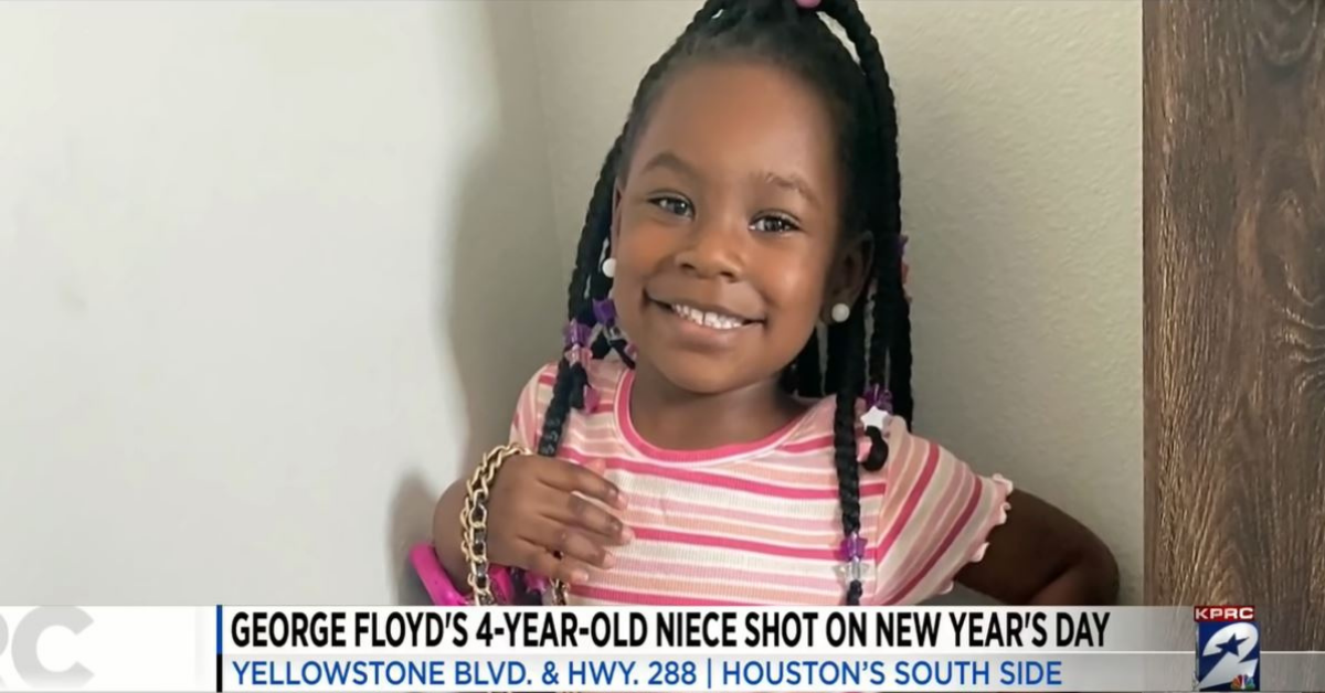 4-Year-Old Girl Who Was Shot In Houston On New Year's Day Identified As George Floyd's Niece