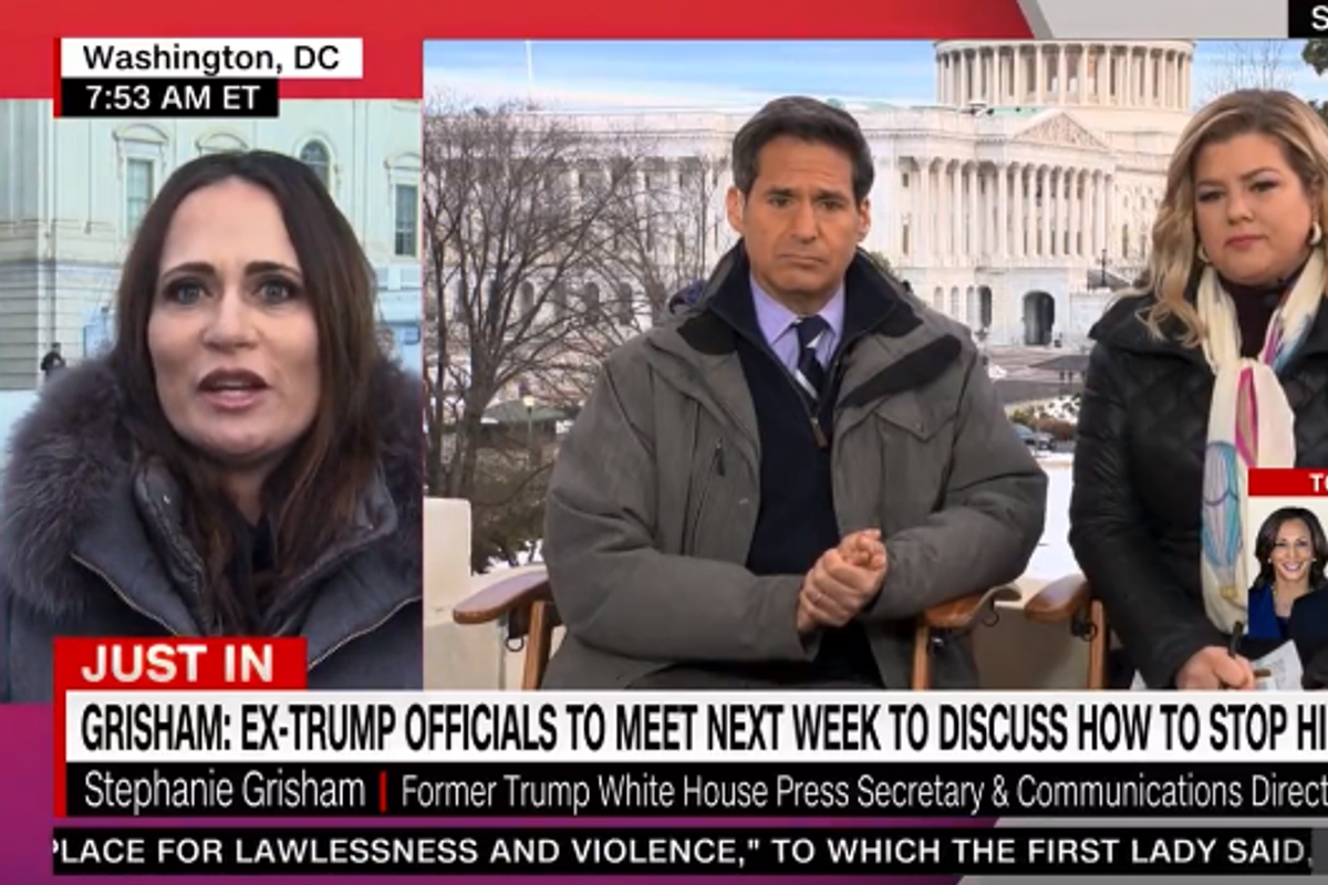 Stephanie Grisham Spilling Trump Dirt All Over DC Right Now