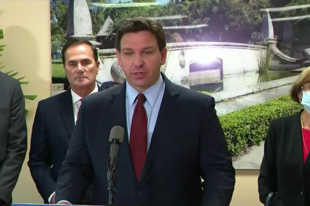 Ron DeSantis Is Back And Breathlessly Full Of Bad Takes