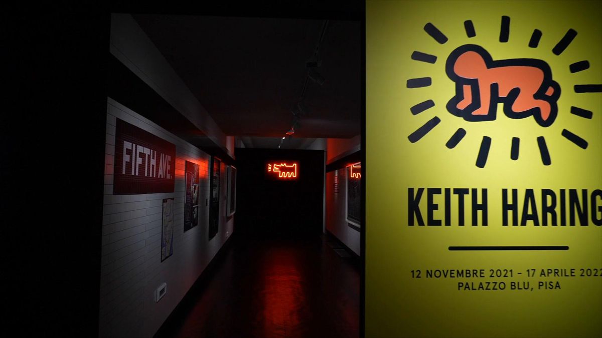 Keith Haring in mostra a Palazzo Blu di Pisa