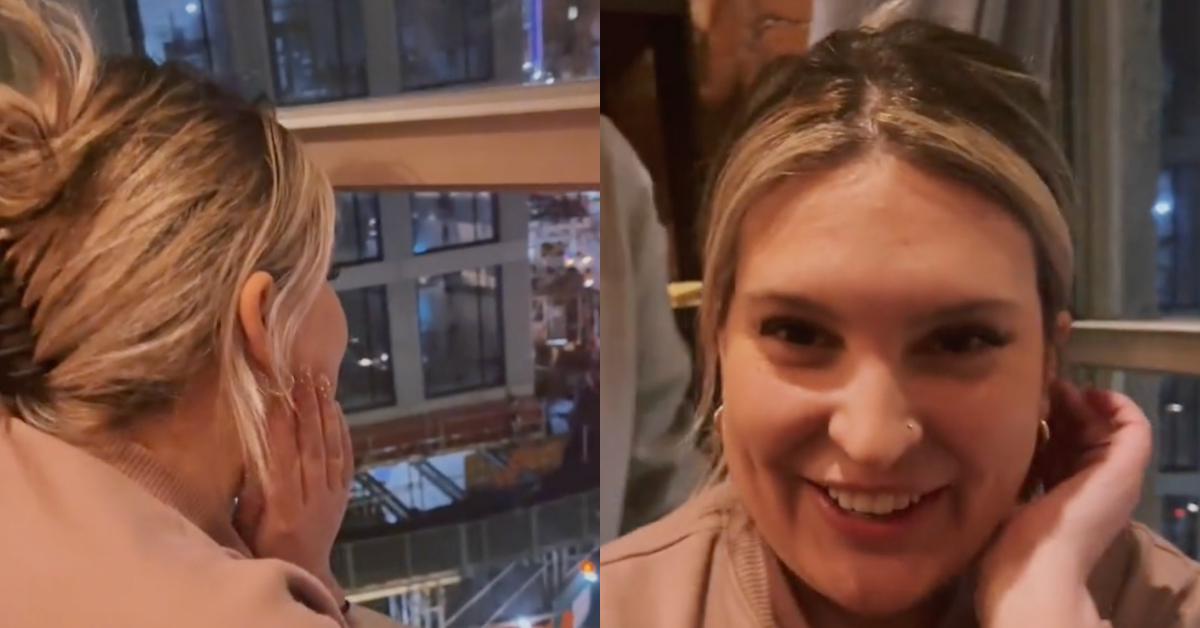 Woman Yells About Her New Engagement Out New York City Window—And Gets Hilariously Shut Down