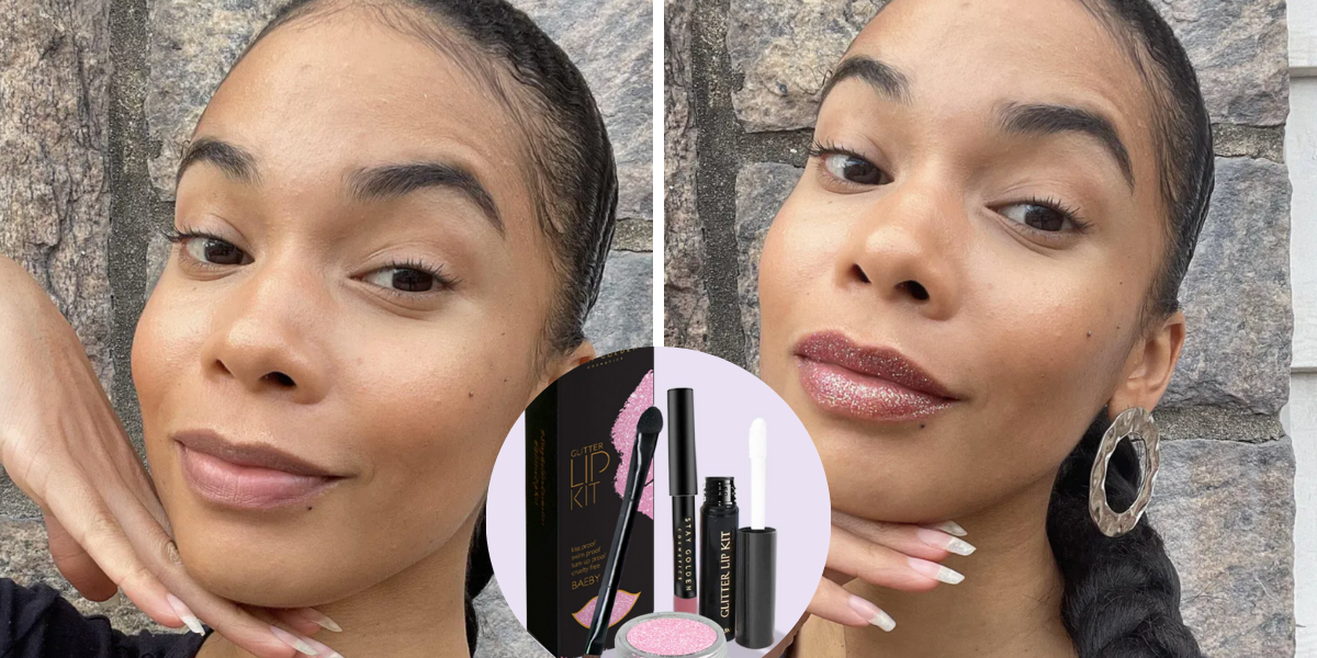 Stay Golden Cosmetics Glitter Lip Kit Review Review: Stay Golden’s Glitter Lip Kit - xoNecole