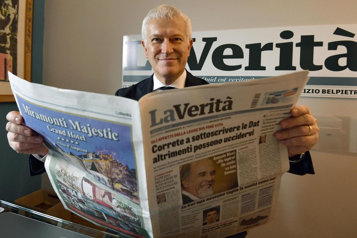 «La Verità» primo quotidiano di centrodestra