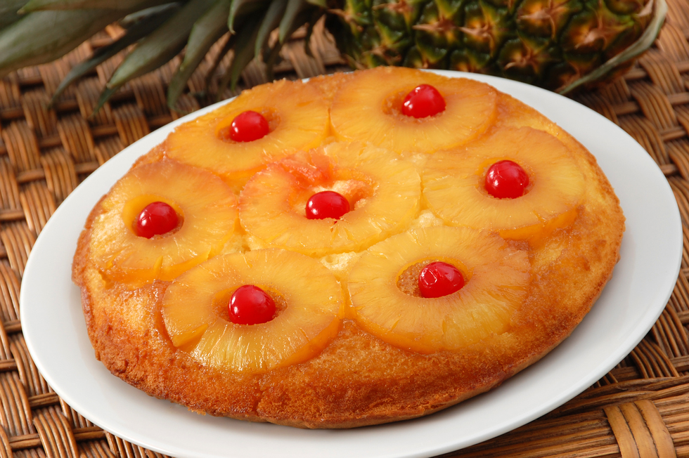 volteado de pi\u00f1a / pineapple upside down cake