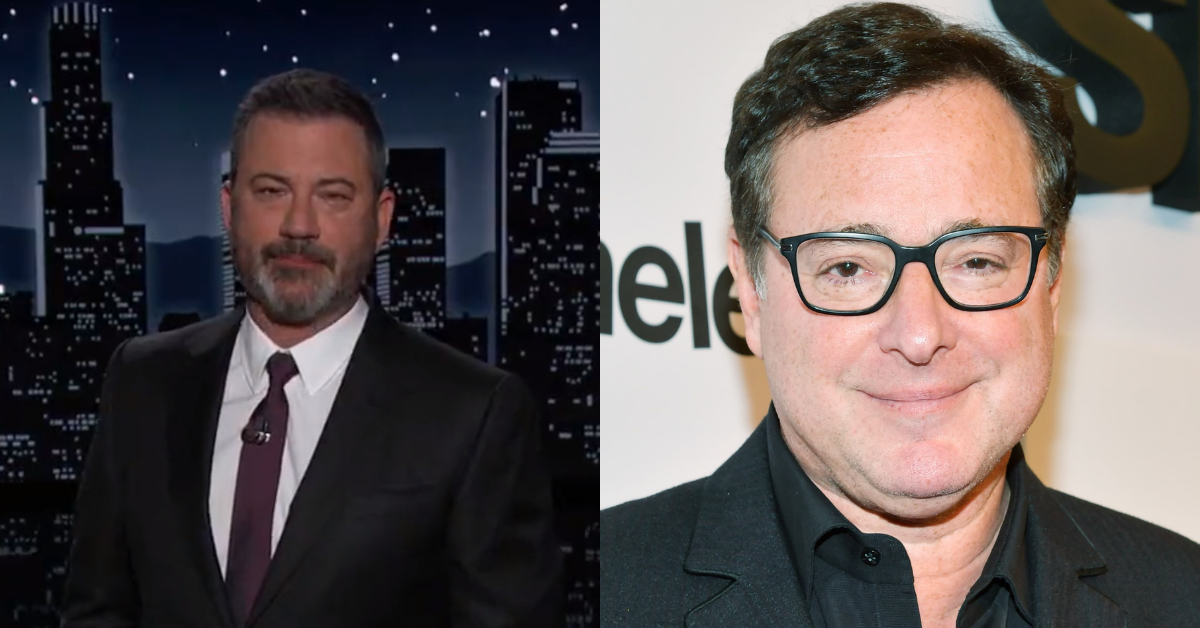 Jimmy Kimmel Struggles Through Tears With Emotional Tribute To 'Sweetest Man' Bob Saget