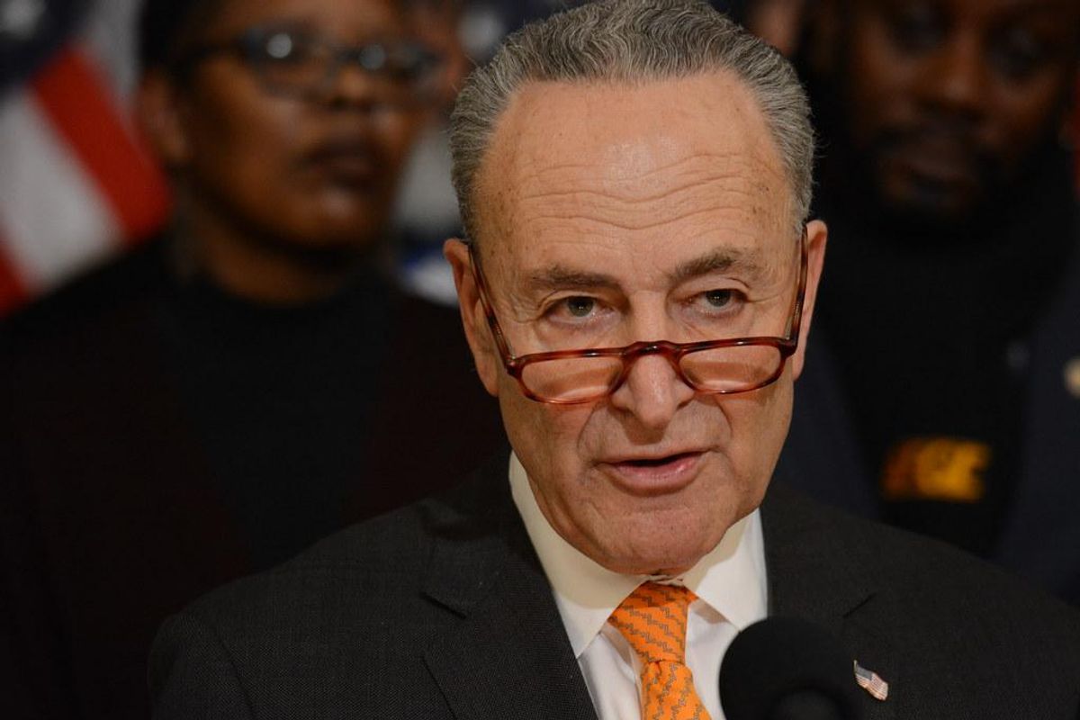 Chuck Schumer: Nice Filibuster You Got There. Shame If Something Were To Happen To It.