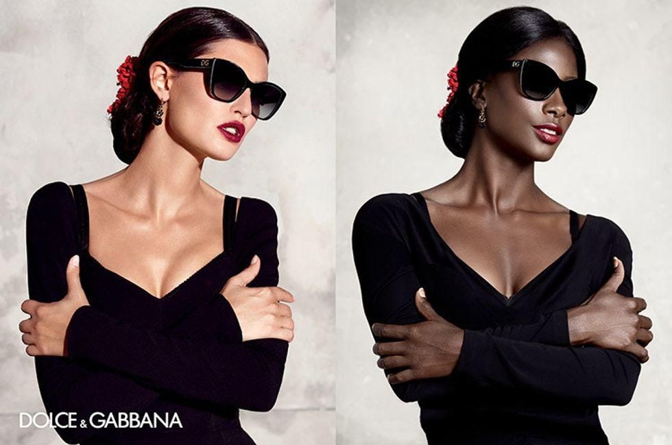 Dolce & Gabbana, little black dress, stars
