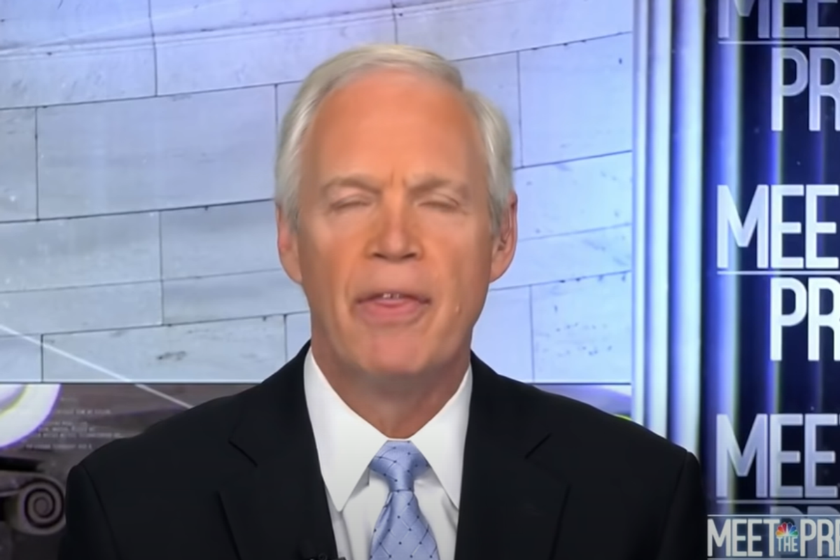 Well You Wouldn't Want Ron Johnson To *Disagree* That COVID Vaccine Causes AIDS, That Would Be Rude!
