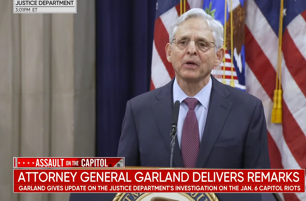 Attorney general Merrick Garland Jan 6th