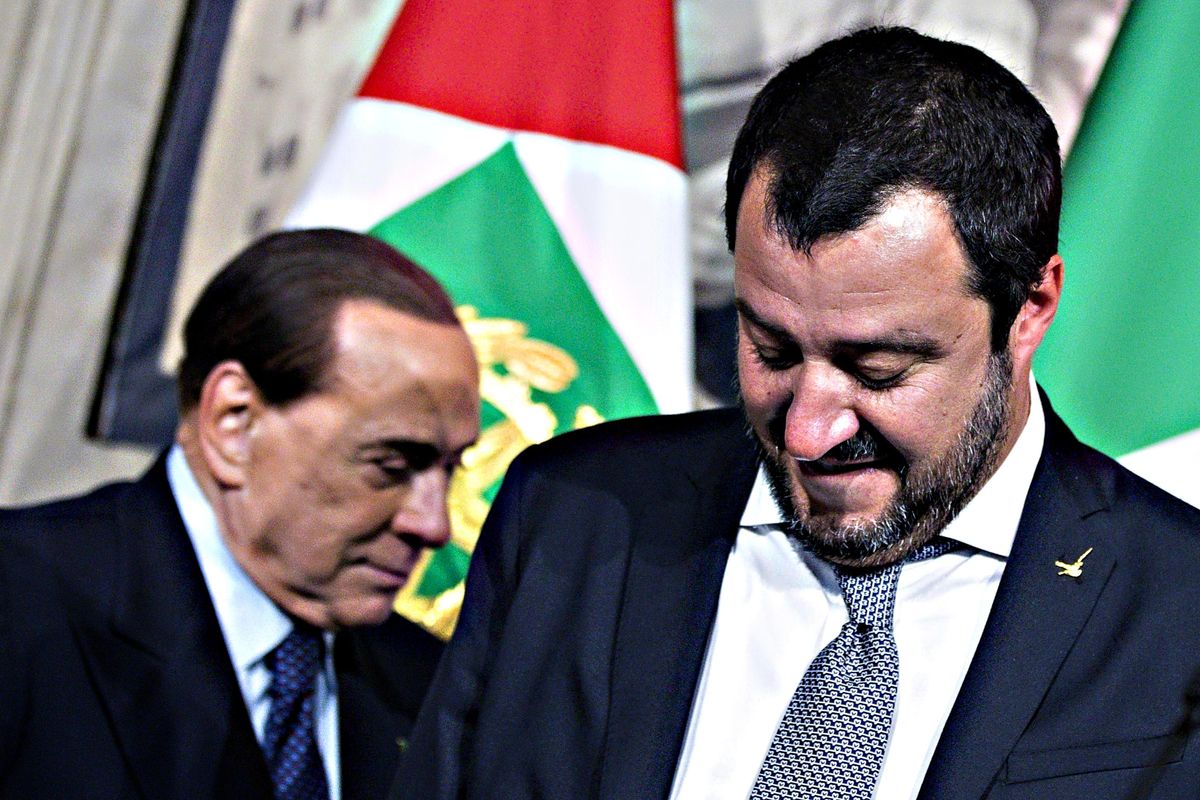 Il piano B di Salvini inquieta il Cav. Conte prova già a smarcarsi dal Pd