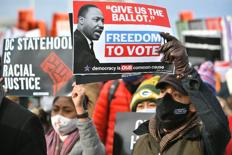 Martin Luther King's Family Joins Call For US Voting Reform