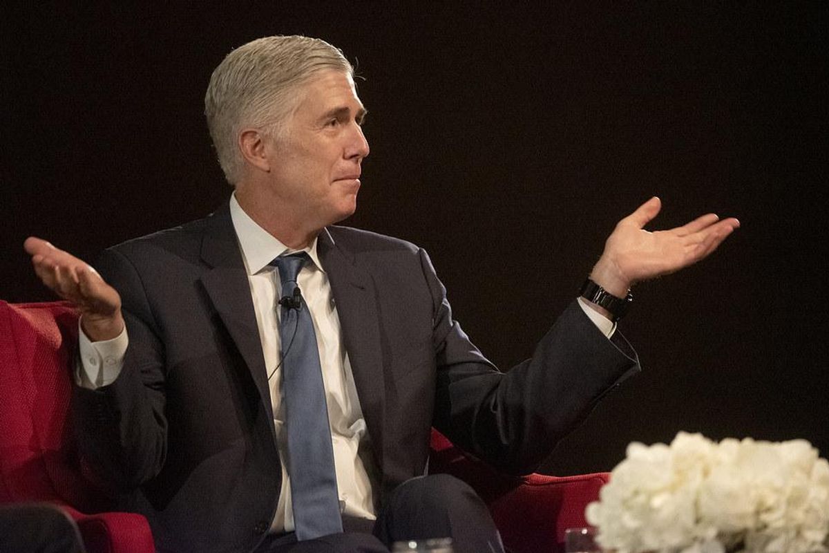 Justice Gorsuch Even More Of A Dick Than You Thought