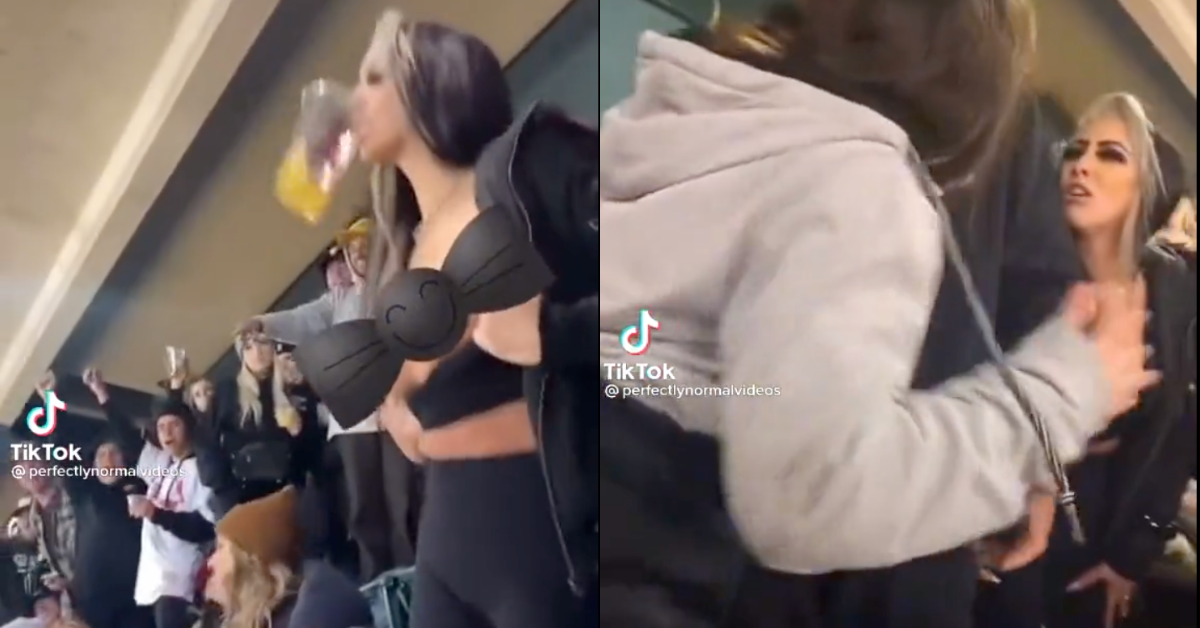 Viral Video Captures Fight Breaking Out At Supercross Event After Woman Flashes The Crowd