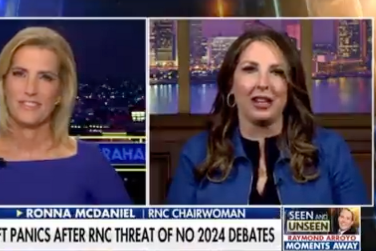 Ronna McDaniel Telling Obvious Big Lies About How 2020 Debates RIGGGGGGGGED Against Trump
