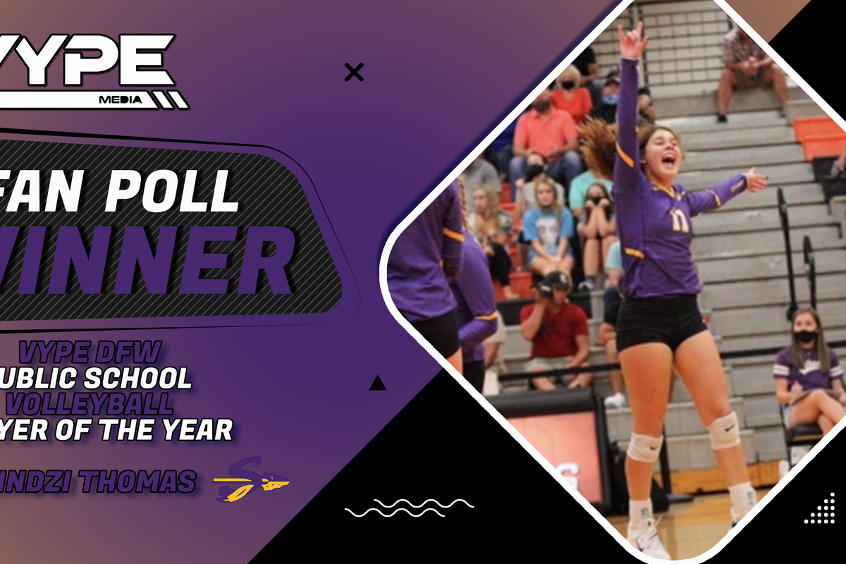 Sanger's Lindzi Thomas wins VYPE DFW Public School Volleyball Player of the Year