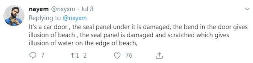 screenshot of a Tweet