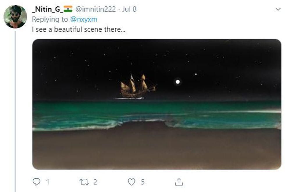 screenshot of a Tweet