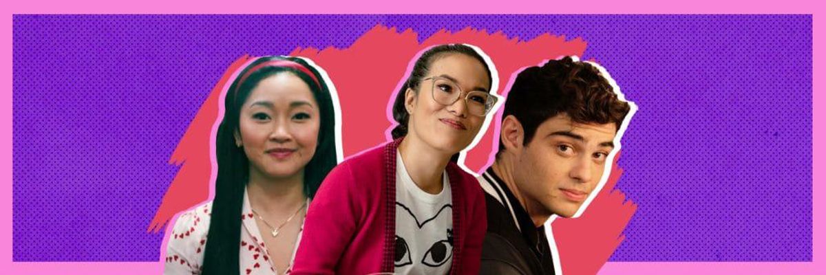 lana condor, ali wong, and noah centineo