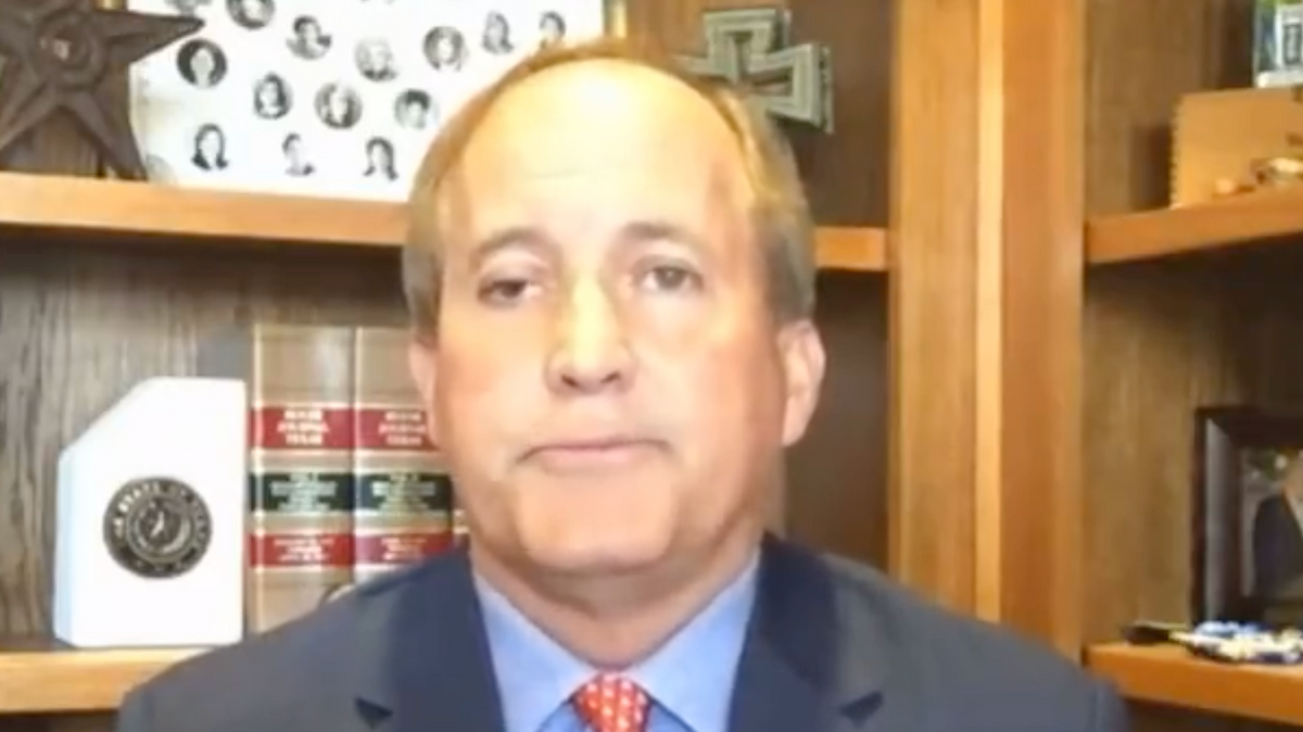 Far-Right Texas AG Accidentally Tells the Truth About What Would Happen if 'Anybody Can Vote' in Bizarre Interview