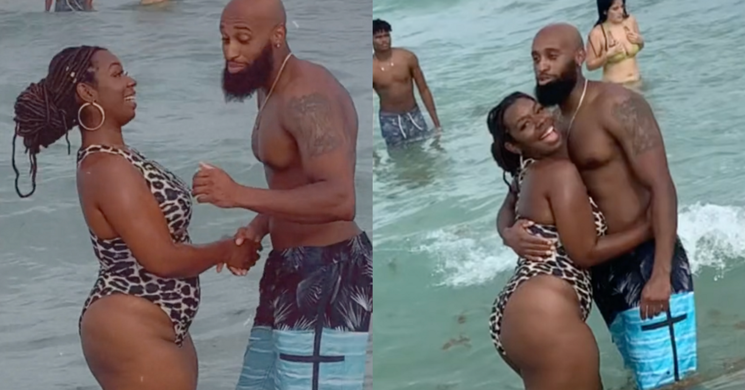 Woman Asks TikTok To Help Her Find Man She Met On The Beach—But They Find His Wife Instead