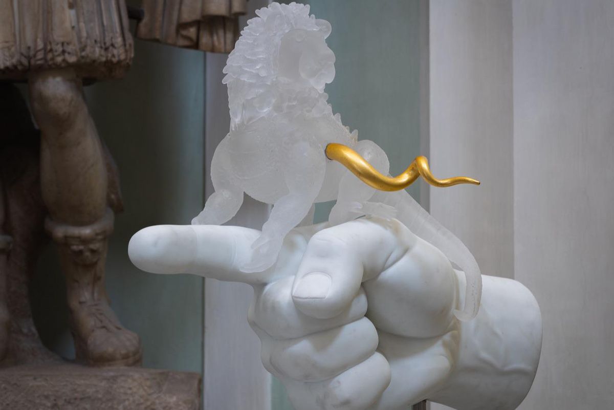 Koen Vanmechelen alla Galleria degli Uffizi