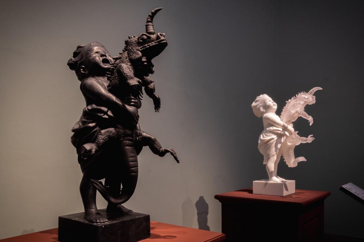 Koen Vanmechelen alla Galleria degli Uffizi