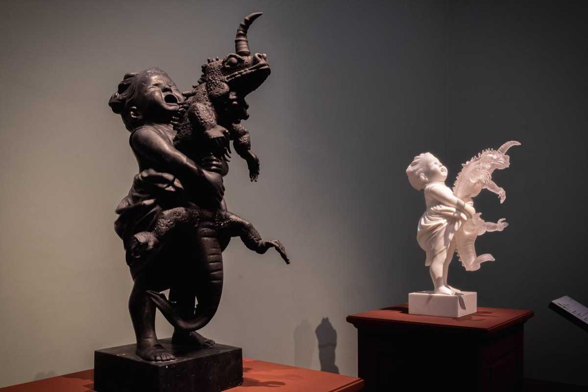 Koen Vanmechelen alla Galleria degli Uffizi
