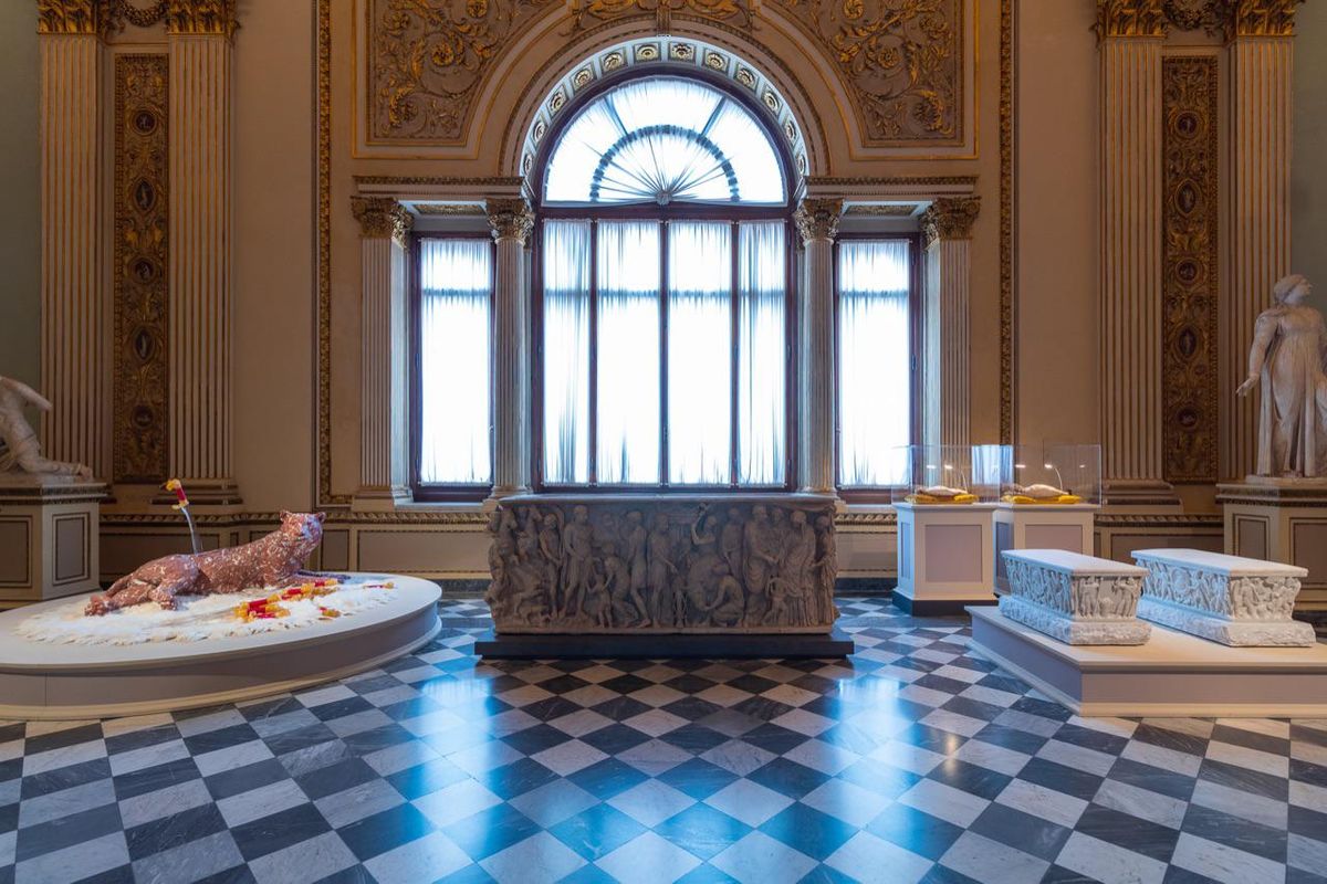 Koen Vanmechelen alla Galleria degli Uffizi