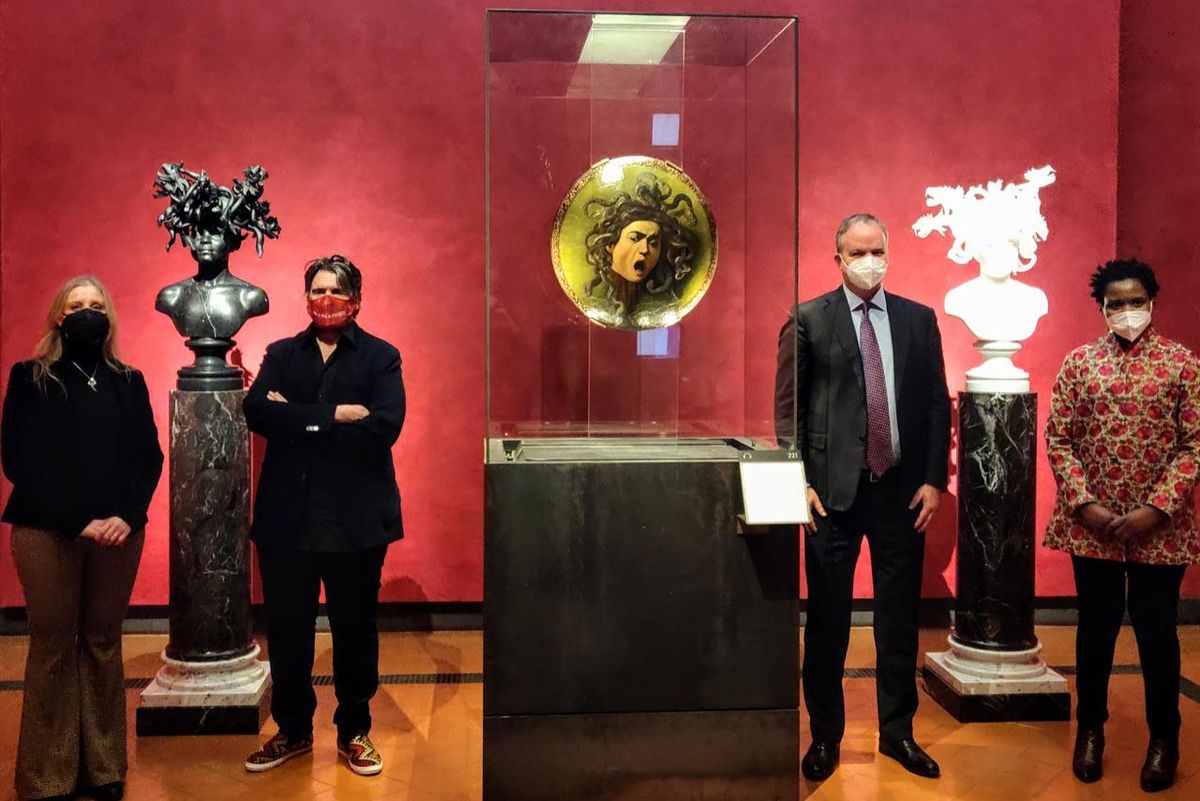 Koen Vanmechelen alla Galleria degli Uffizi