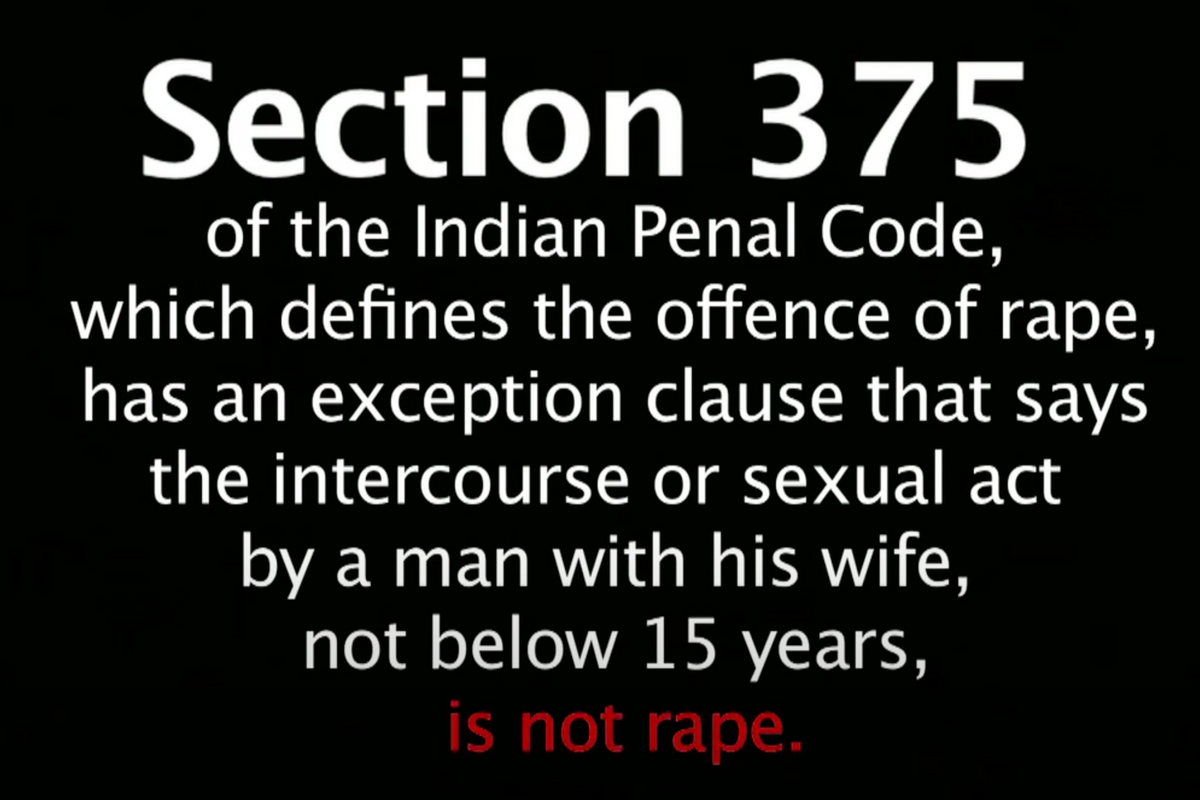 Indian MRAs Will 'Boycott Marriage' If Marital Rape Criminalized, Disappointing Nobody