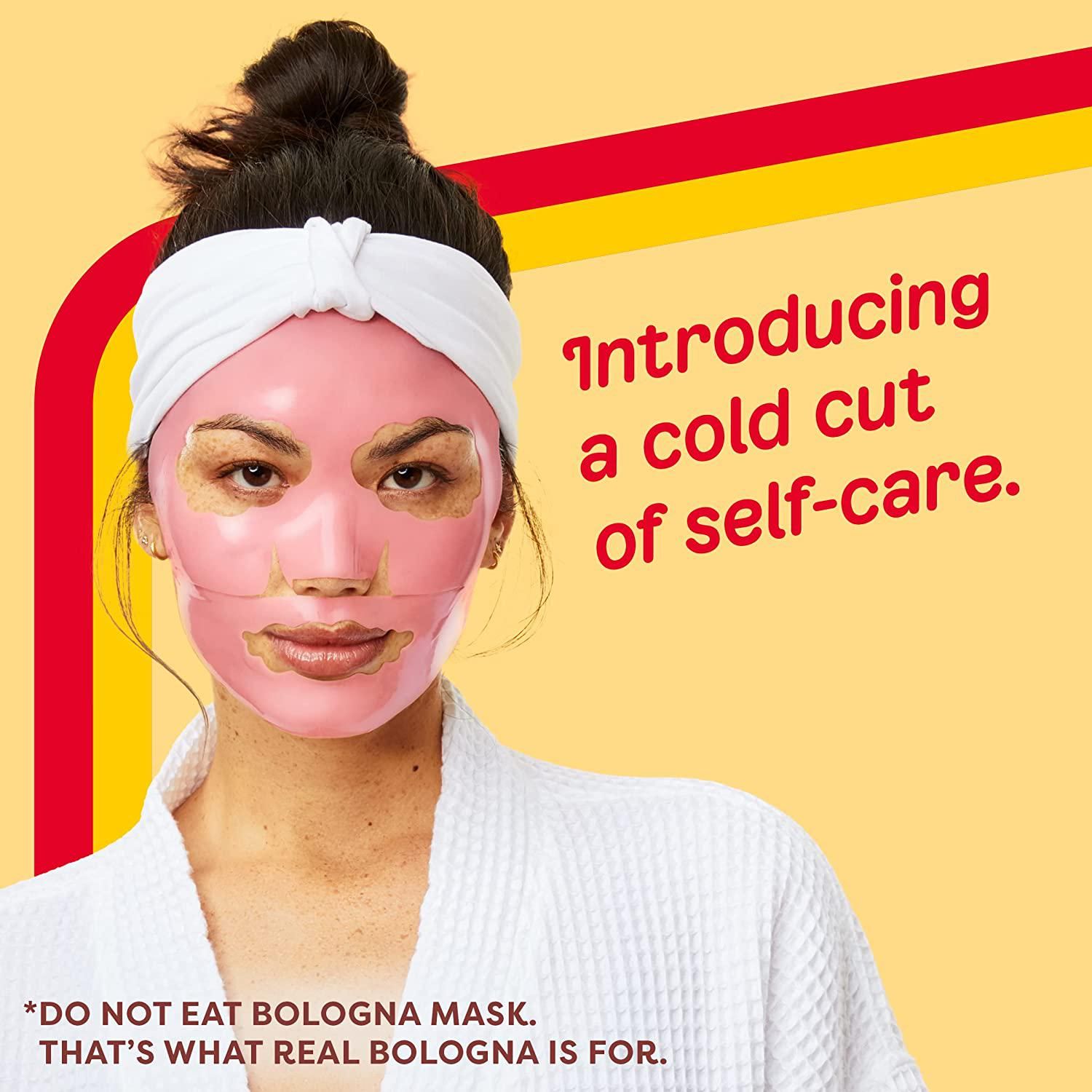 Oscar Mayer is selling a bolognainspired face mask so you can meatyo