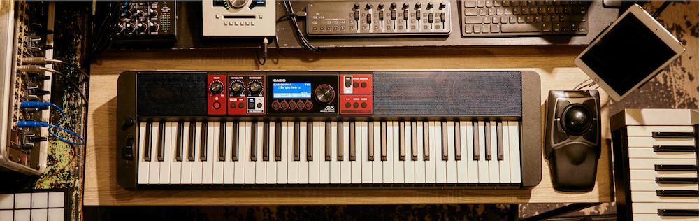 Overhead photo of Casio Casiotone CT S1000V Keyboard