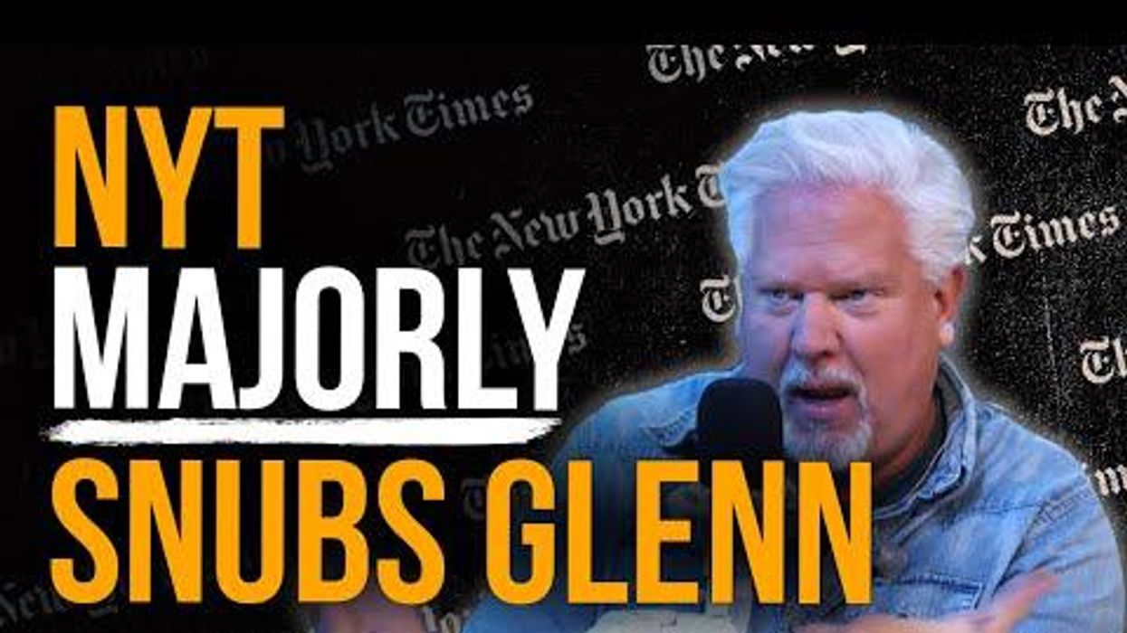 Glenn ‘LOVES’ that the New York Times snubbed his book. Here’s why.