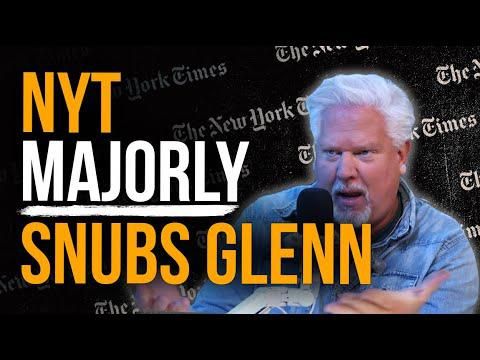 Glenn ‘LOVES’ that the New York Times snubbed his book. Here’s why.
