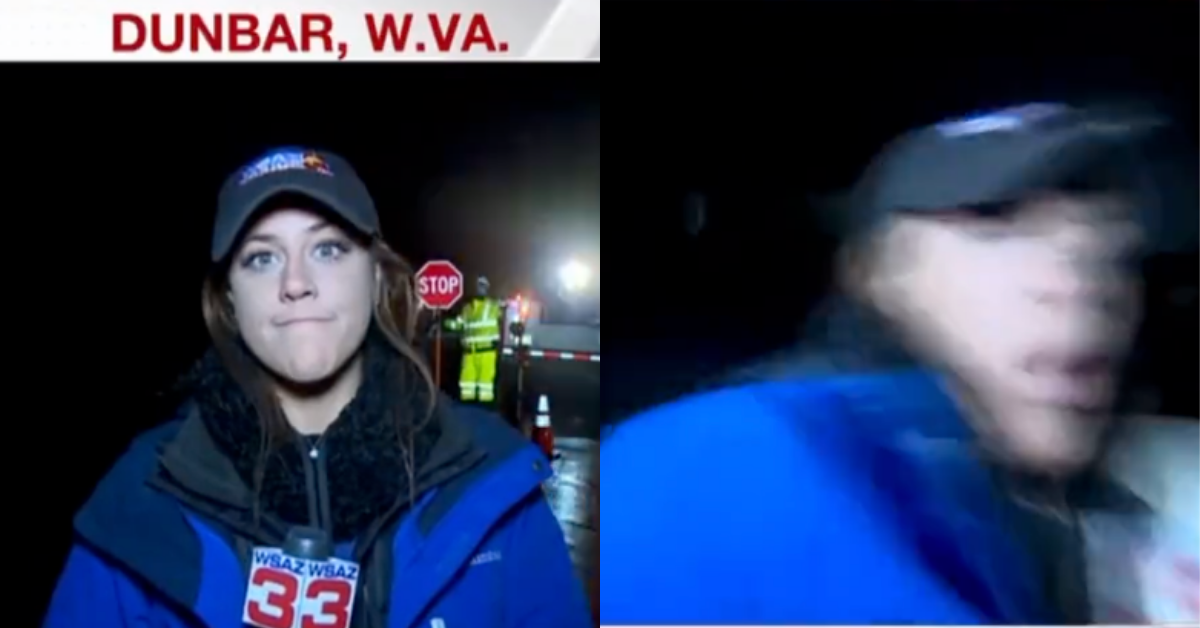 West Virginia Reporter Gets Hit By An SUV On Live TV—Then Gets Up And Keeps Going Like A Champ