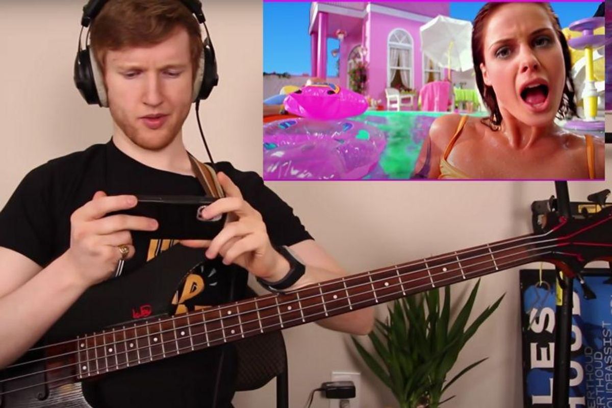 pop covers, bassist, charles berthoud, barbie girl, aqua