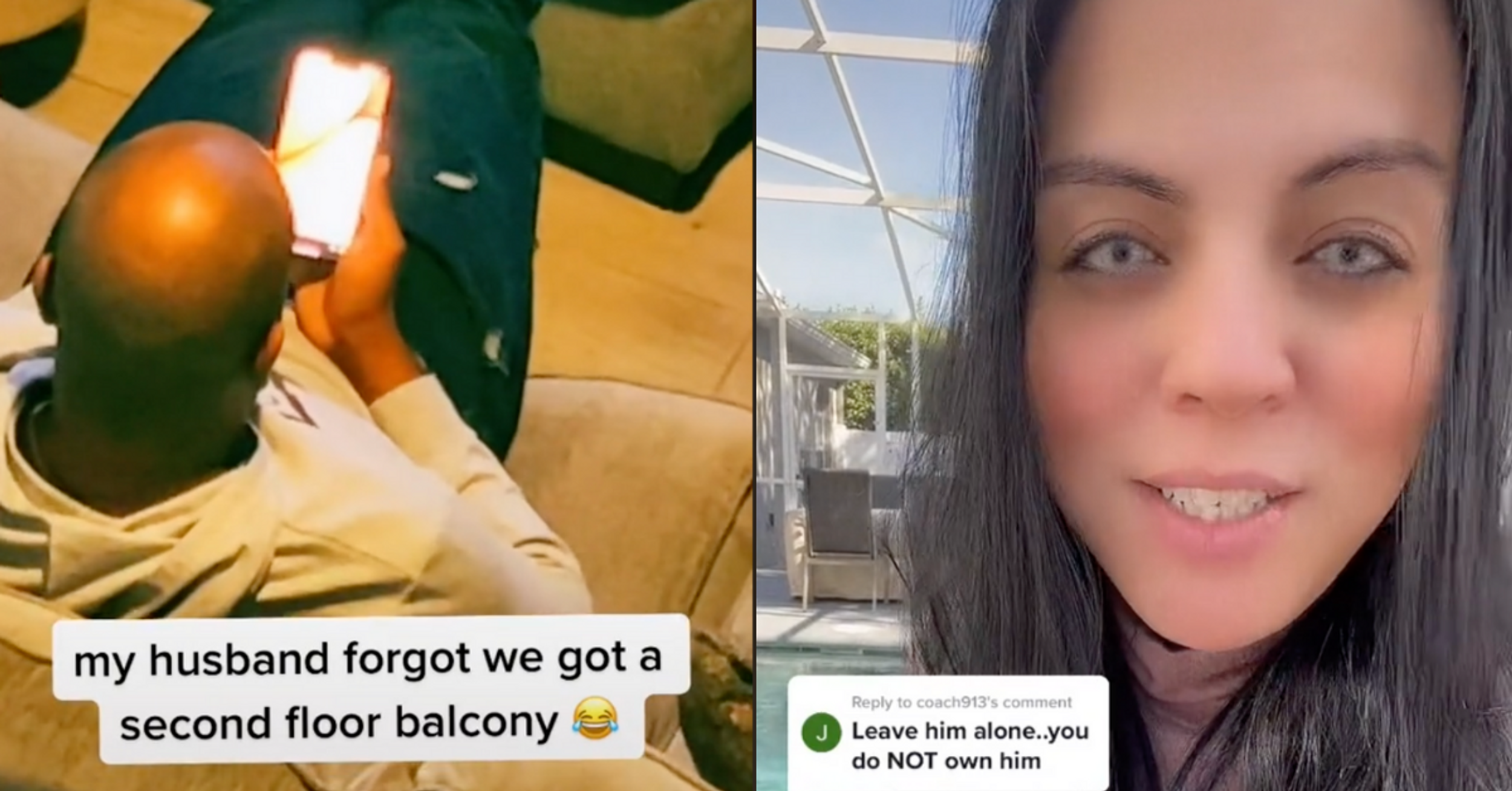 TikToker Sparks Debate After Catching Husband On Camera Scrolling Through Videos Of Other Women