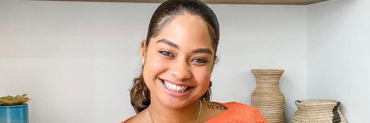 Miya Marcano smiling