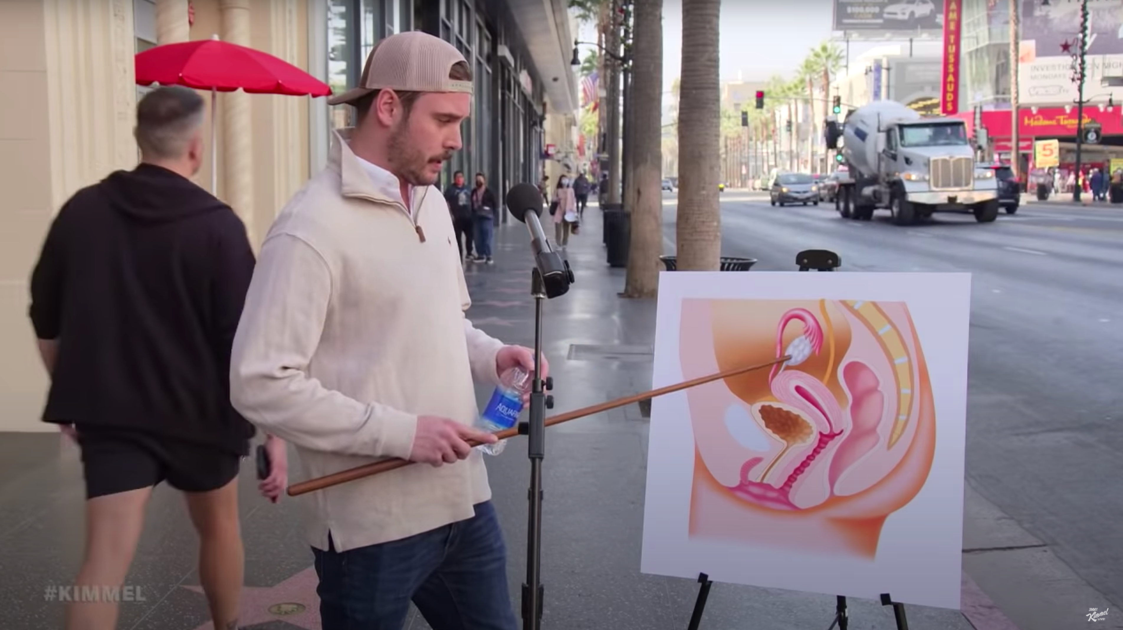 jimmy kimmel, jimmy kimmel street question