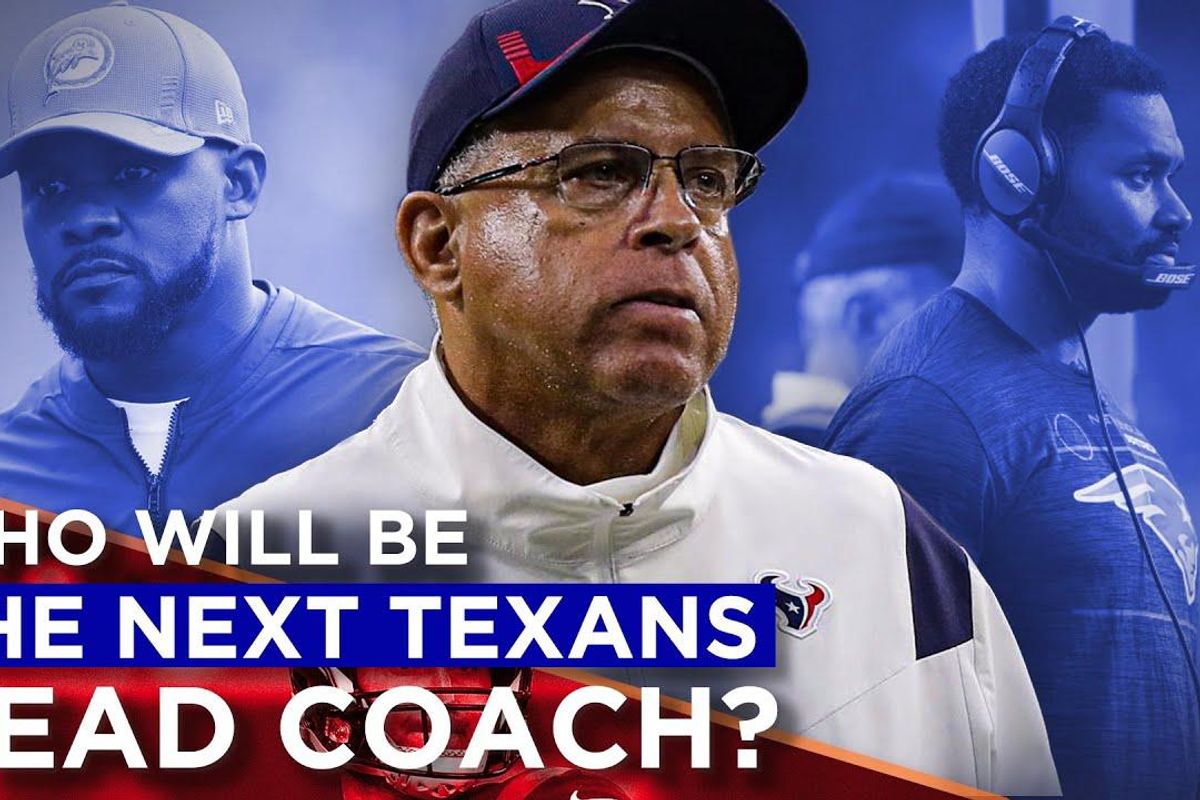 Here are the top contenders for the Texans head coaching vacancy