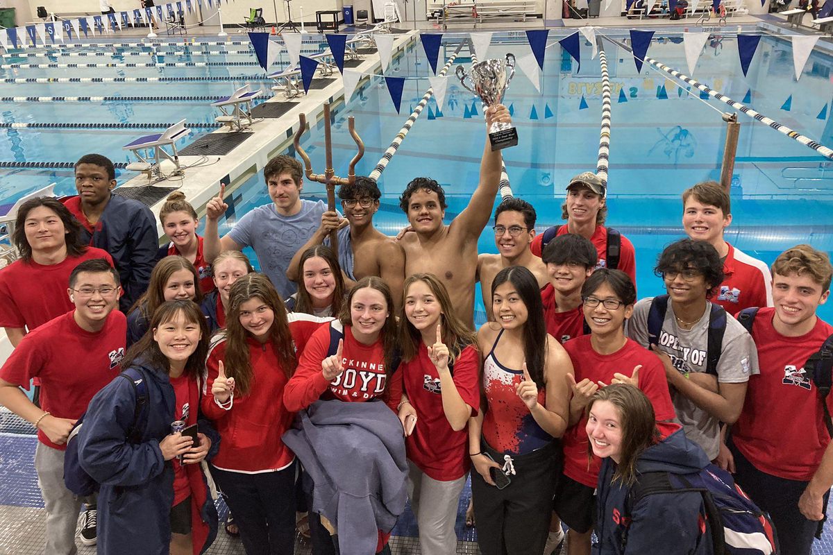 HIGHLIGHT VIDEO: McKinney ISD swim teams compete in senior night meet